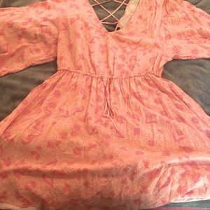 Torrid Coral Summer Short Dress Size 2 18/20
